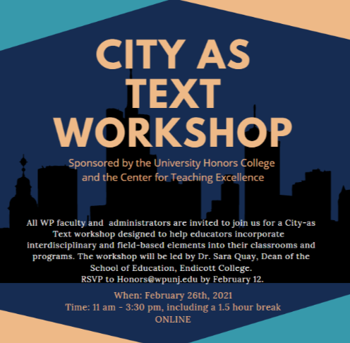 City as Text Flyer